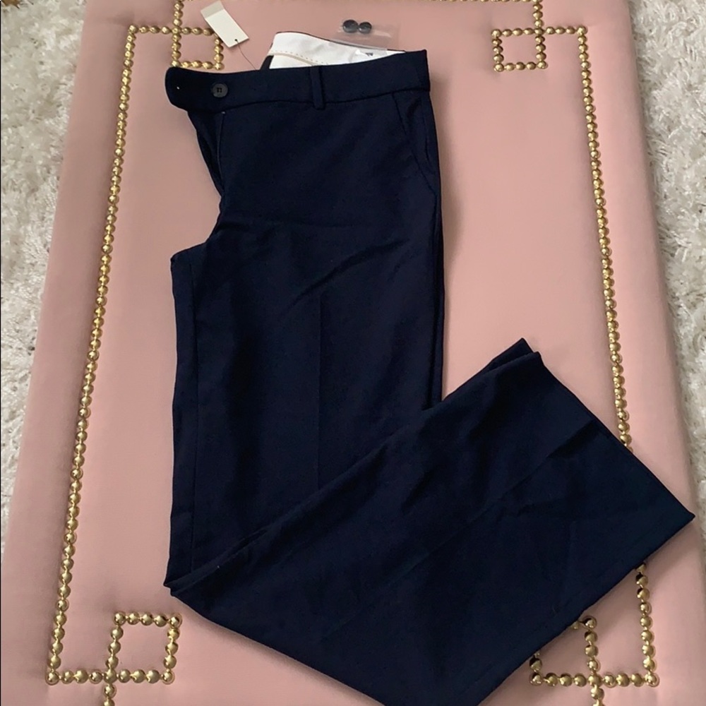 Talbots Windsor Navy Pant - Picture 1 of 6